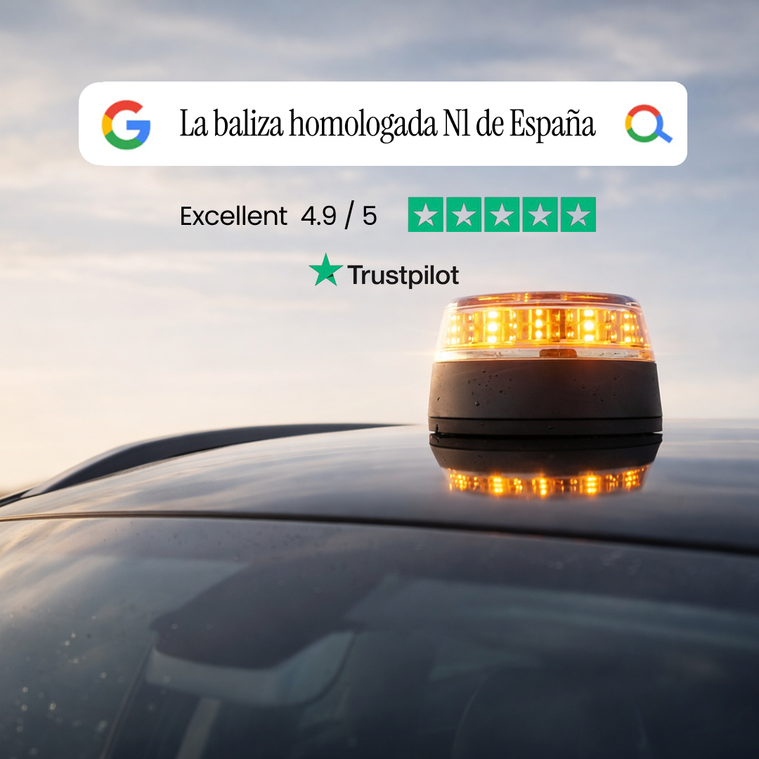 Baliza V16 Homologada y Conectada DGT – Alertia