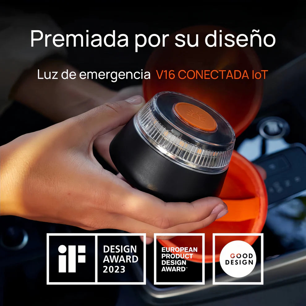 Baliza V16 Homologada y Conectada DGT – Alertia
