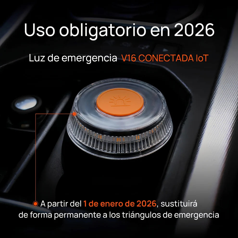 Baliza V16 Homologada y Conectada DGT – Alertia